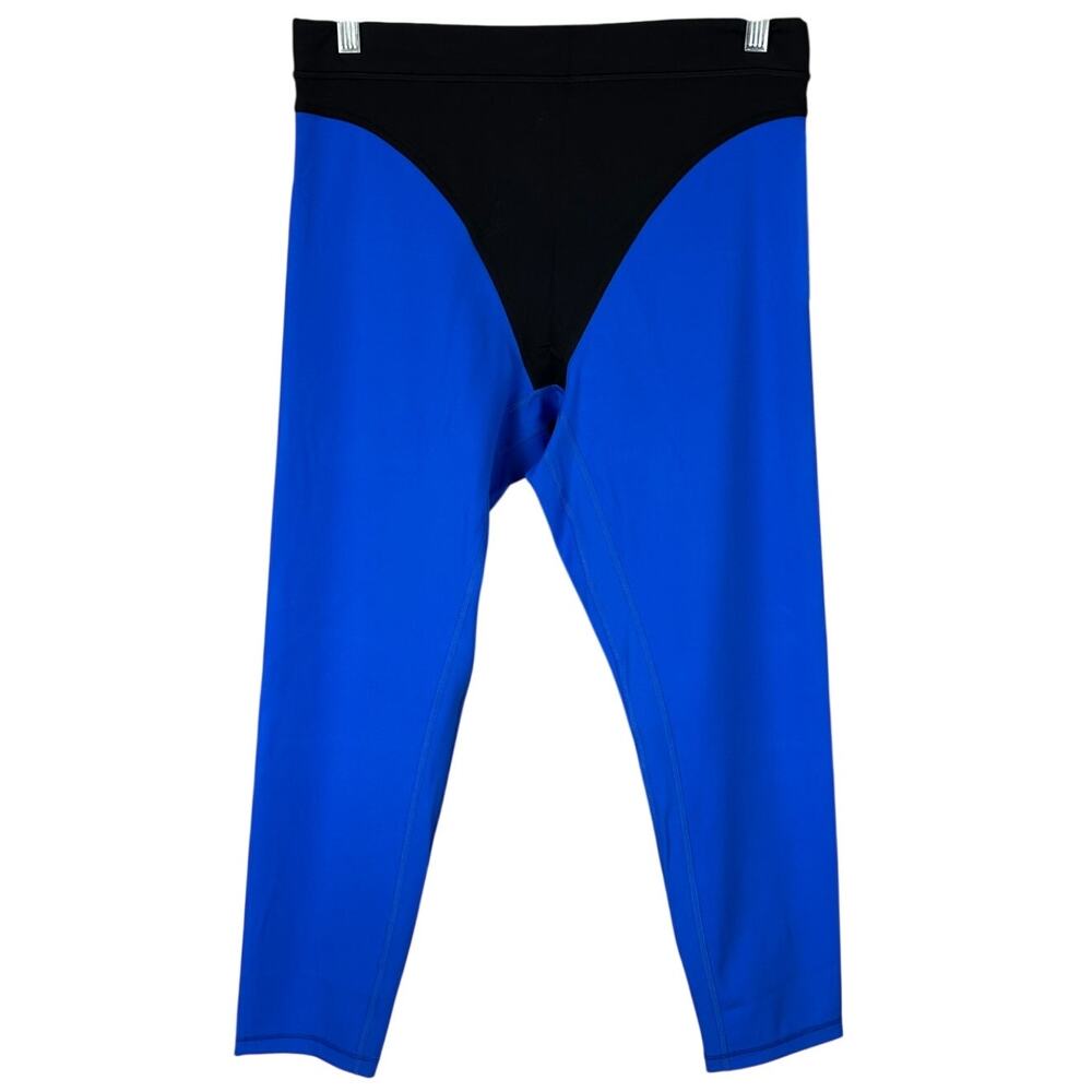 Lululemon Wunder Train High-Rise Tight 25" Blazer Blue Black Women's Sz 12 NWT